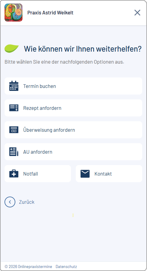 Die Online-Rezeption der Praxis von Astrid Weikelt